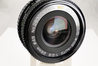 MC Soligor  2,8/28 mm Z Bayonet  mount ( Mamiya?) Made in Japan