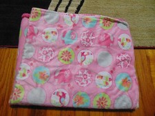 Garanimals Pink Elephant Toucan Tropical Bird Flower Baby Blanket Sherpa Walmart