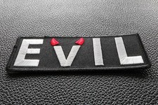 Evil /Motorcycle Patches/Patch/funny/FUNNY MEMES/Sew-On/Embroidered Iron On