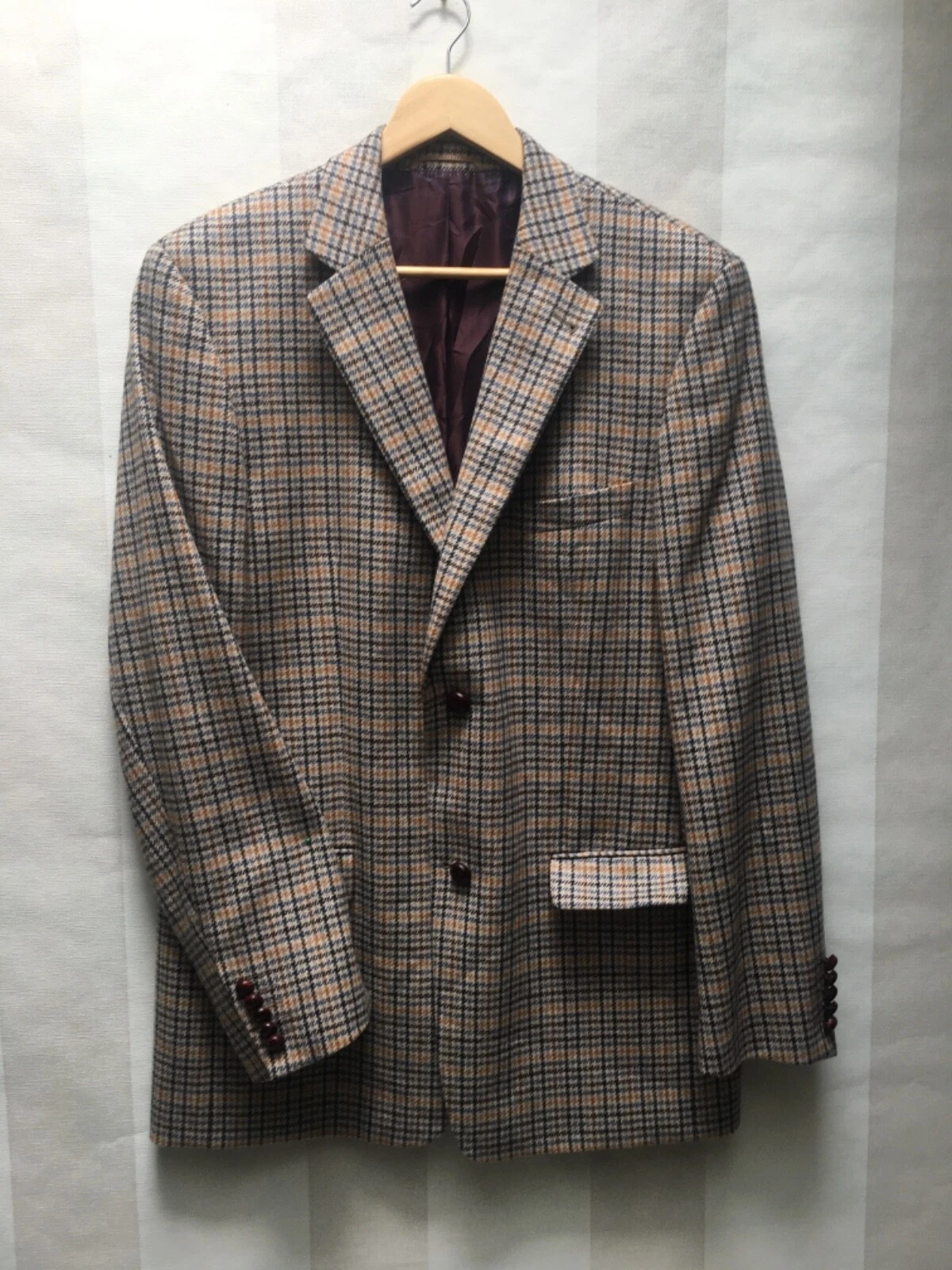Gaensler & Völter for Luigi Rossi Wool and Cashmere Men’s Blazer, size 56, XL