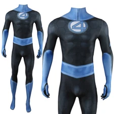 New Fantastic Four Jumpsuit Adult Kids Cosplay Bodysuit Costume Tights Halloween