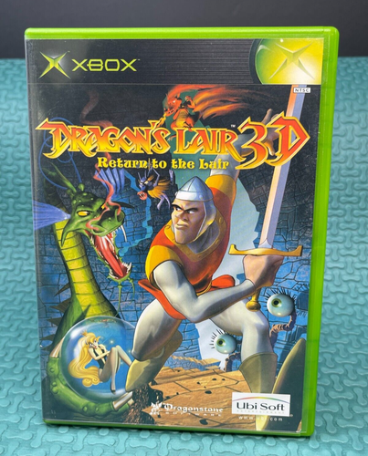 Dragon's Lair 3D: Return to the Lair (Microsoft Xbox 2002) Complete w/Manual