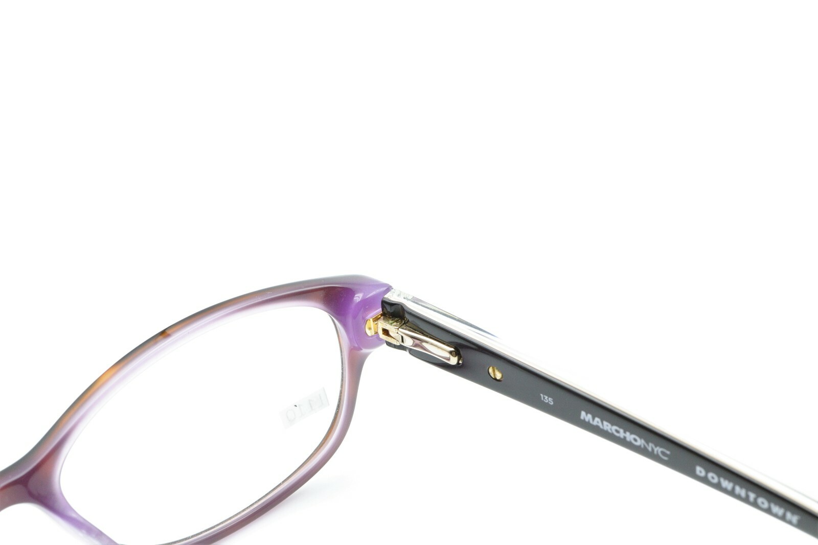 MARCHON NYC TRIBECA 215 Brown Tortoise on Purple 50-16-135 Frame Flex Hinge L110