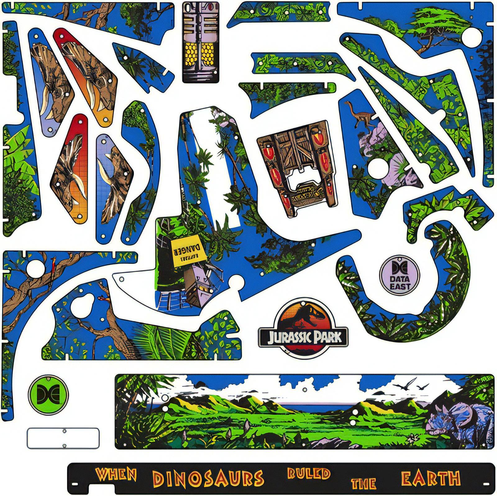 Jurassic Park plastic set