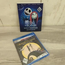 The Nightmare Before Christmas Sing Along Edition Blu-ray Slipcover New Sealed