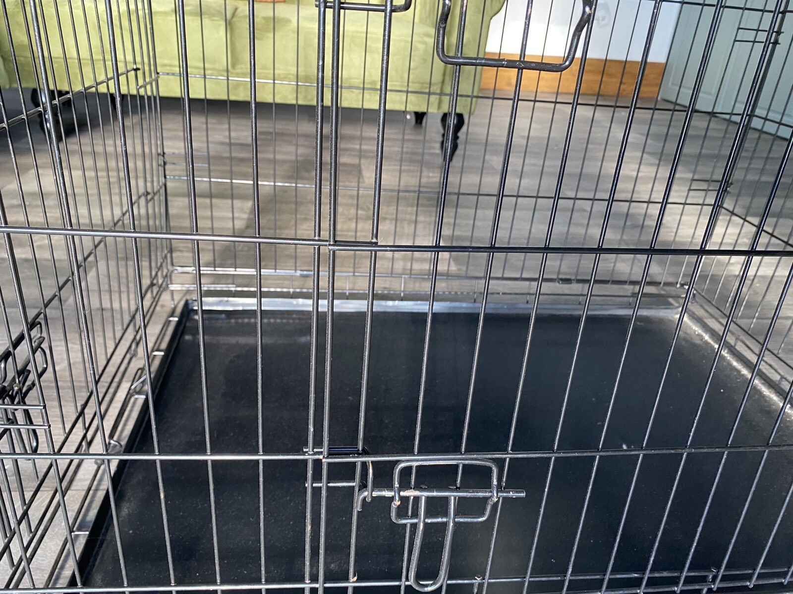 Large Used Dog Cage Puppy Training Crate eBay