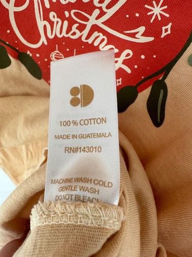 Camicia natalizia maniche lunghe Dotdotsmile taglia 7 nuova con etichette - Foto 3 di 6