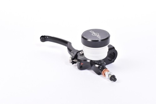 Cilindri Maestro Freno E Frizione Per Moto - Coppia Per Manubrio Da 25mm, Alesaggio 14mm, In Alluminio, Per Custom E Cruiser