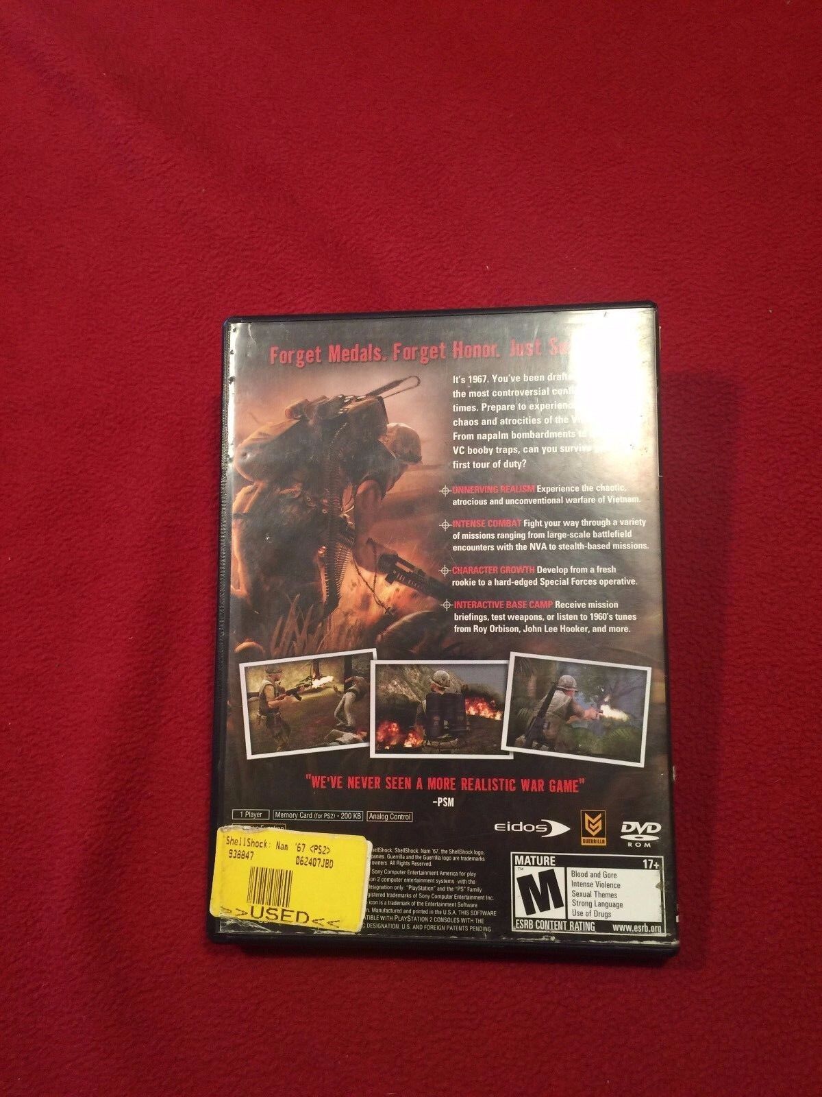 ShellShock: Nam '67 (PS2) (PlayStation), Used, 5032921020688