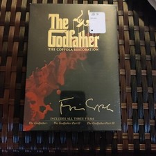 The Godfather Collection The Coppola Restoration New DVD 5 Disc Gift Set