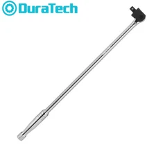 DURATECH Heavy Duty 1/2'' Drive Breaker Bar 24" Breaker Bars with 240° Flex Head