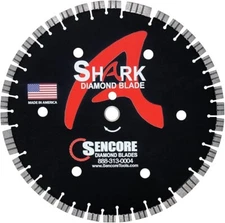 14" - Shark Diamond Blade - Sencore Tools OUR BEST SELLER!!! + Free Shipping