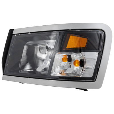 Halogen Headlight For 2008-2010 Dodge Dakota Left Black Interior w/ Bulb