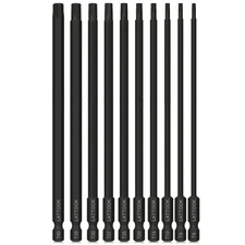 6 Long Torx Bit Set Security Tamper Proof Star Torx Bit Set Magnetic S2 Steel T