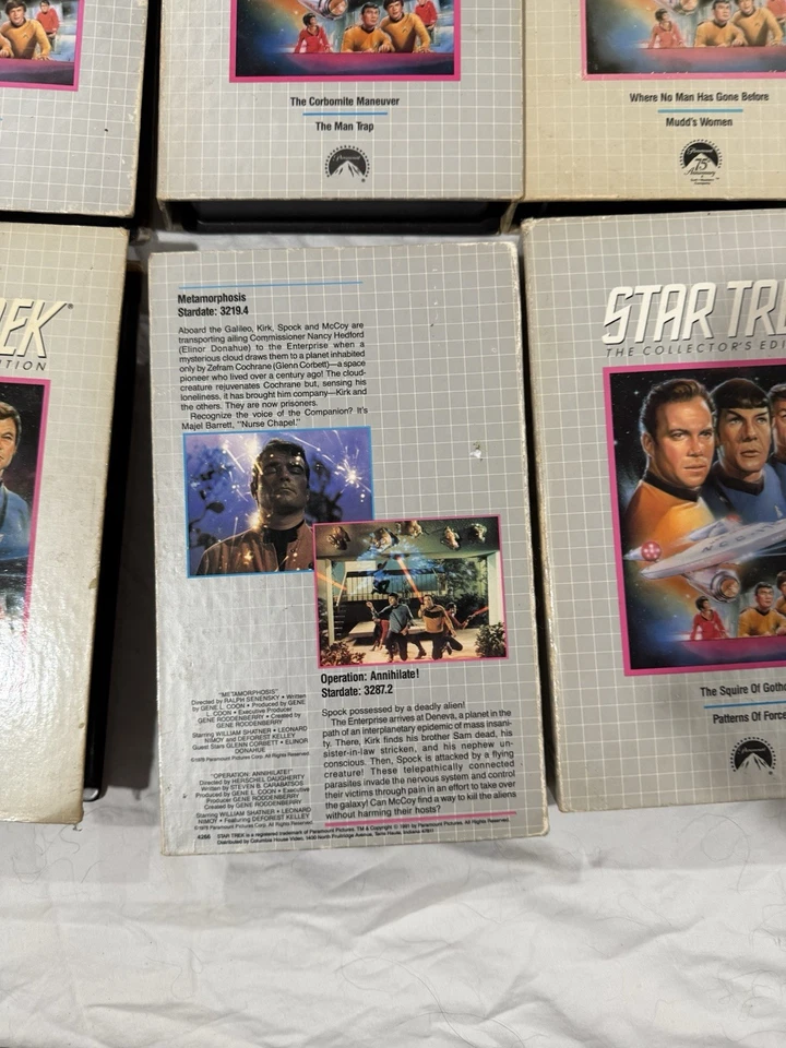 Star Trek Voyager Collectors Edition VHS Set of 12 - Image 3 of 4