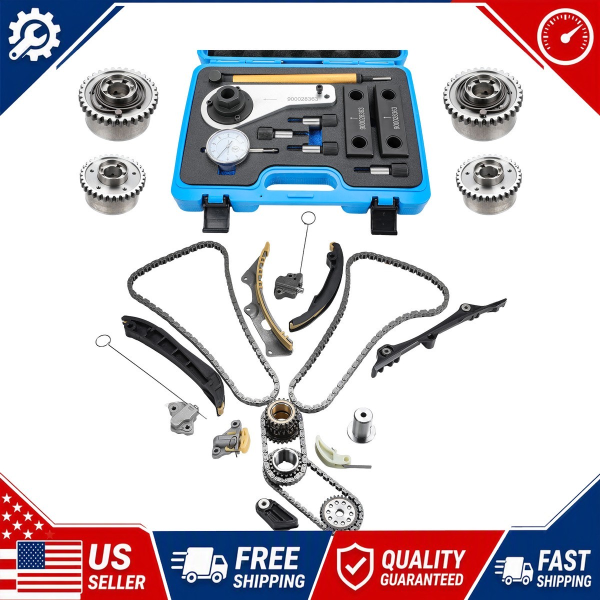 Maserati Ghibli S Q4 2013-2016 Vvt actuators Set