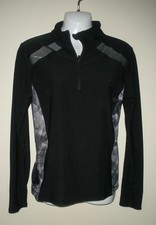  K RBX Jacket Coat Running M Black White 1/4 Zip Track Athletics