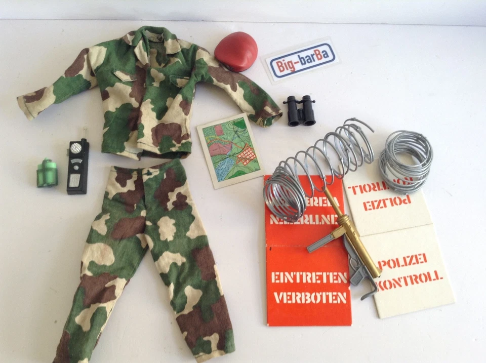 🔥LOT ACTION FIGURE 🏆 ACTION MAN GI JOE PALITOY HASBRO 1977 🔥OCCASIONE💰 - Immagine 3 di 4