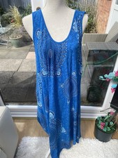 Made In Italy One Size Summer Dress Bnwt Beach Holiday 