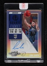 2018-19 Panini Contenders Optic Rookie Ticket Luka Doncic Dončić #128 Auto 1q7