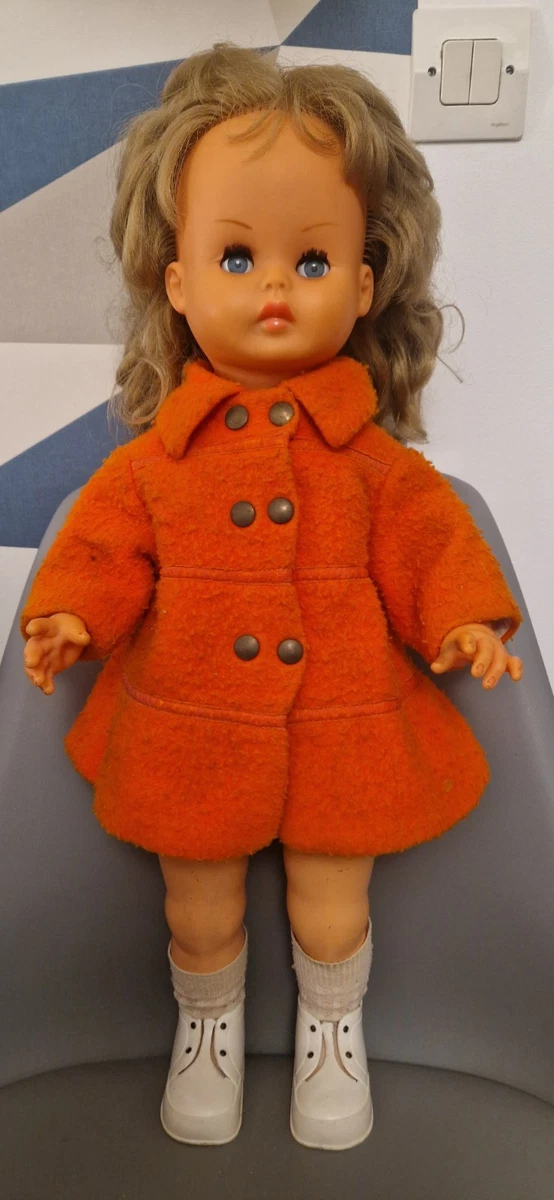 Poupée Ancienne De Collection Française Gégé 8A En Plastique