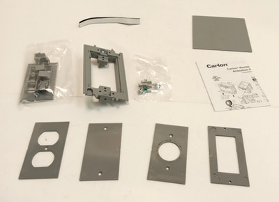 Carlon E976AK2 Multi-Gang Non-Metallic Activation Kit for Rectangular Floor Box