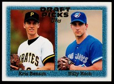 1997 Topps #481 Kris Benson / Billy Koch DPK, RC