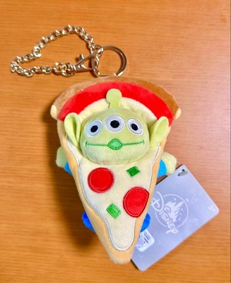 Hong Kong Limited Little Green Men Pizza Keychain Strap