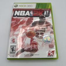 NBA 2K11 (Xbox 360, 2010) CIB Complete Michael Jordan