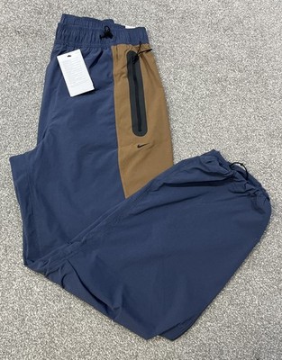 Nike Tech Dri-Fit Woven Oversized Stacked Pants - Thunder Blue - IH8466 437 - S