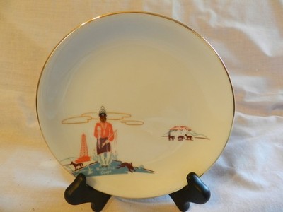 Acee Blue Eagle 6 1/2'' Plate bacon rind Osage