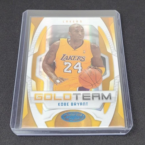 2009/10 Panini Certified KOBE BRYANT /100 GOLD REFRACTOR “GOLD TEAM” HOLO SSP
