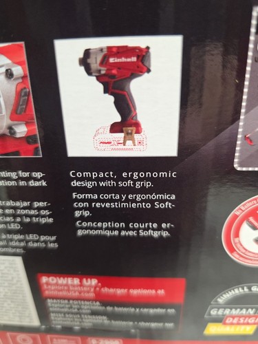 Einhell TE-CI 18/1 Li 18V Cordless Impact Driver -New - Tool Only - Picture 12 of 14