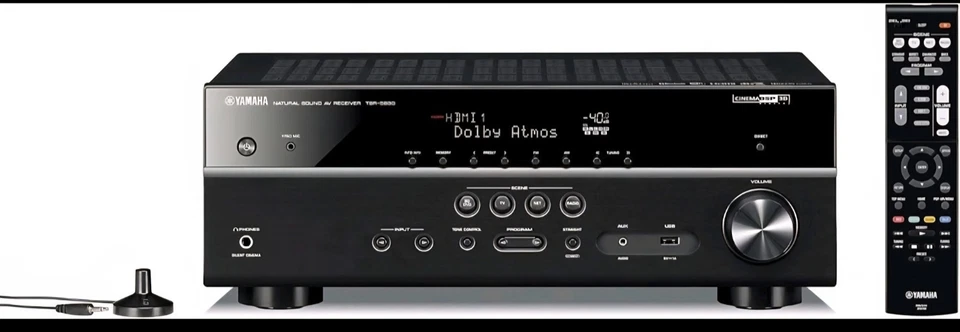 NEW IN BOX TSR-5830 Yamaha 72 Channel AV Receiver - Image 2 of 4