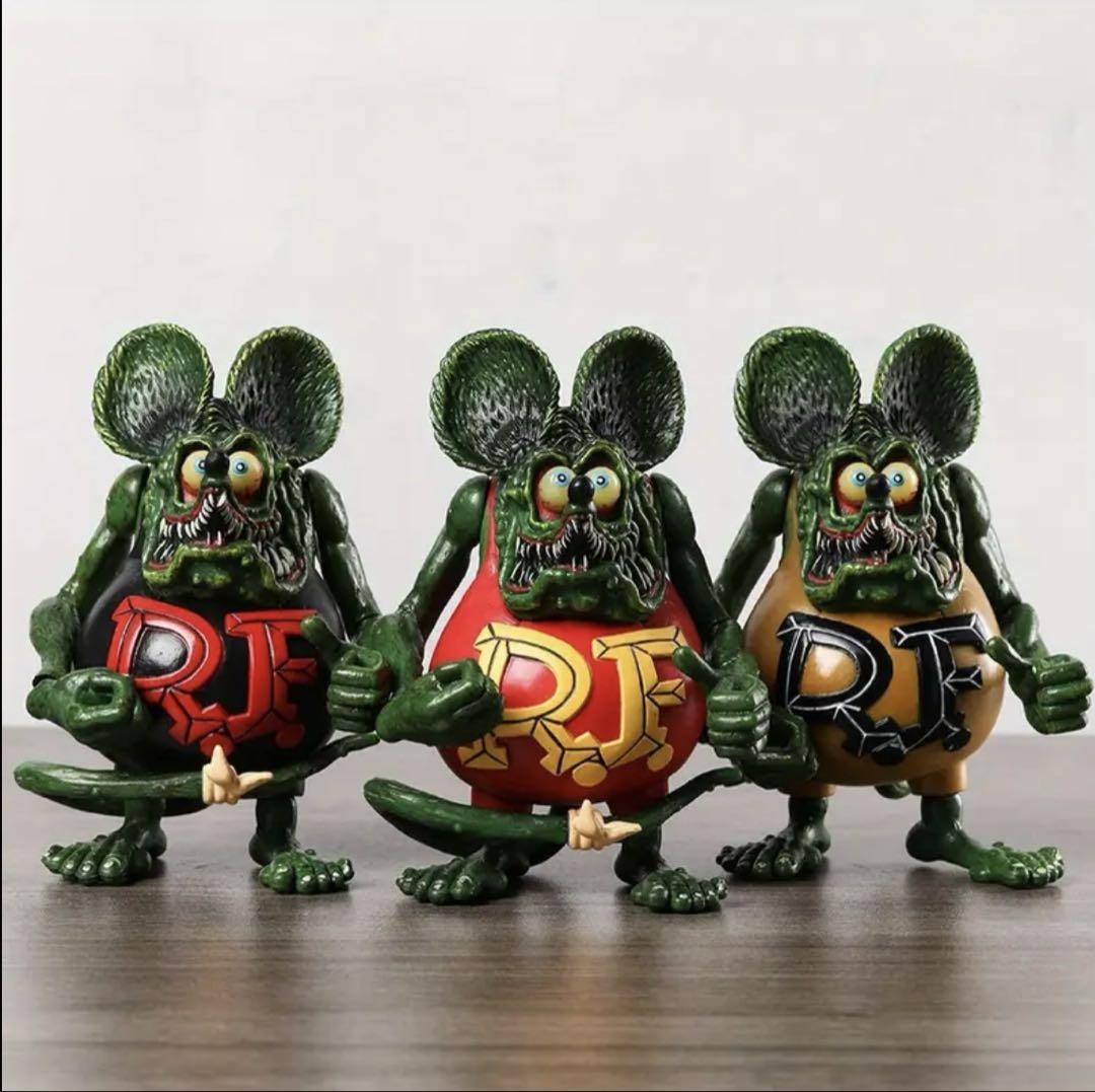 Retrofigure Rf Rat Fink Yellow Color | eBay