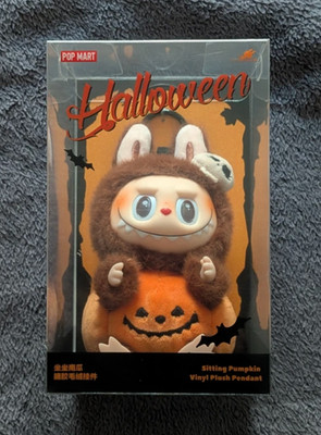 Popmart Labubu Happy Halloween Sitting Pumpkin OVP