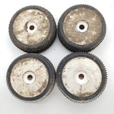 4x DIRTY Losi XRT 1/8 Buggy Off-Road Tires on...