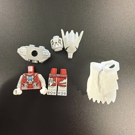 Lego Chima Minifigure - Worriz w/ Origanal Cape - Wolf/2 Face