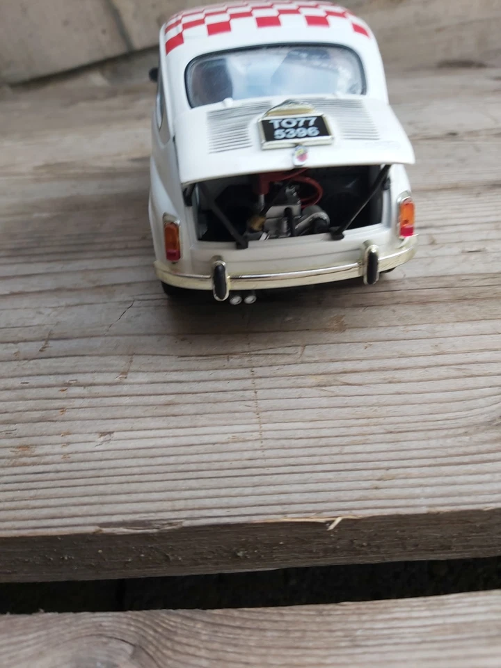 Solido 1 18 Fiat Abarth 600 Tc Edicola no Burago Polistil Minichamps - Immagine 4 di 4