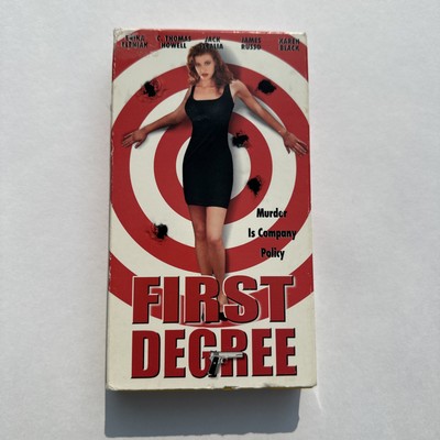 First Degree (VHS 1998) (AKA Charades or Felons) Erika Eleniak, C. Thomas Howell