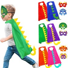 Dragon-Dinosaur-Costumes for Dino Party Capes Masks as Boys Girls Dress-Up To...