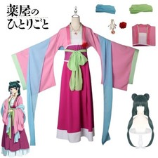 SALE The Apothecary Diaries Maomao Wig Cosplay Costume Garden PartyDress Outfits
