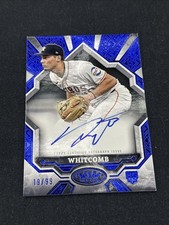 Shay Whitcomb 2025 Topps Tier One Break Out Blue Foil Auto /99 Astros