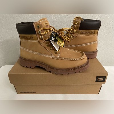 CAT Caterpillar Colorado 2.0 Moc Toe Boot Honey Men 7