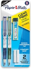 Clearpoint Break-Resistant Mechanical Pencils 0.7Mm HB 2 Lead