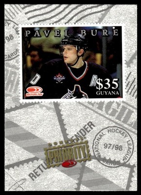 1997-98 Donruss Priority Stamps Pavel Bure Vancouver Canucks #5