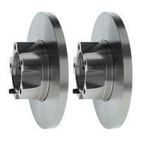 2 Bremsscheiben Ø 281 Mm Voll Bosch Bremsen-Expertise Passend FüR U.A. VW LT
