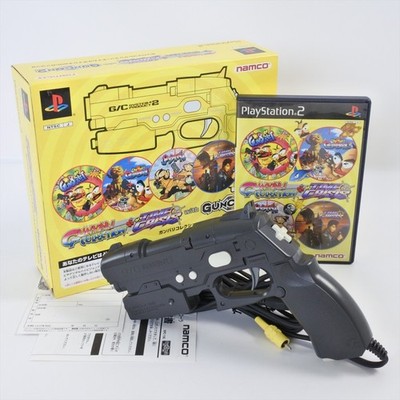 PS2 GUNVARI COLLECTION+TIME CRISIS With GUNCON 2 Boxed Work for