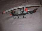 GI Joe Cobra FANG Helicopter 1983  GREAT CONDITION! Near Complete Vehicle VTG