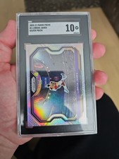 2020-21 Panini Prizm LeBron James #1 Silver Prizm SGC 10 GEM MT Kobe Tribute